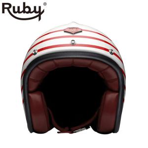 ジェット ルビー モナコ（パヴィヨン） バイク ヘルメット Ruby