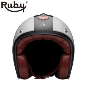 ジェット ルビー フランス（パヴィヨン） バイク ヘルメット