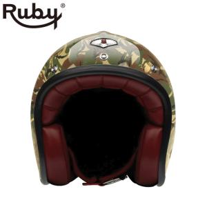 ジェット ルビー モナコ（パヴィヨン） バイク ヘルメット Ruby