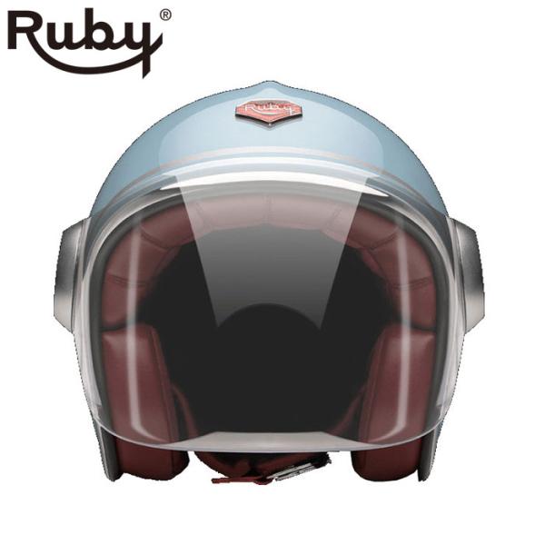 ジェット ルビー フランソワ 1er（ベルベデーレ） バイク ヘルメット Ruby