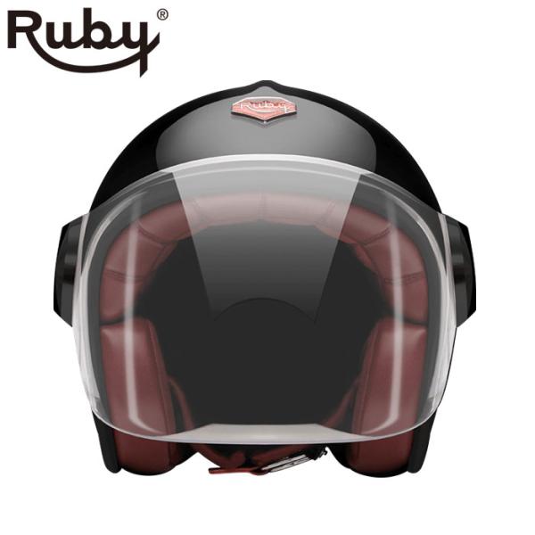 ジェット ルビー ラスパイル（ベルベデーレ） バイク ヘルメット Ruby