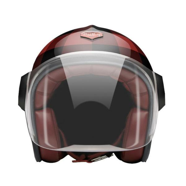 ジェット ルビー オタワ（ベルベデーレ） バイク ヘルメット Ruby