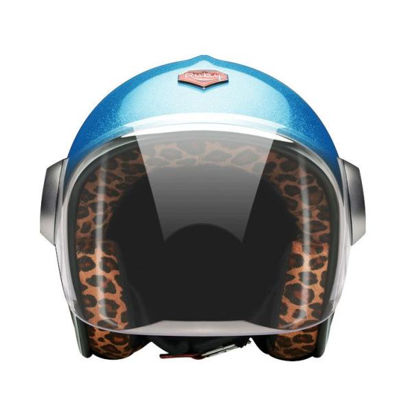 ジェット ルビー シルバー レイク（ベルベデーレ） バイク ヘルメット Ruby