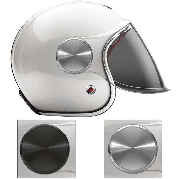 パーツ ルビー RUBY BELVEDERE 専用 リベット Moon タイプ バイク ヘルメット ...