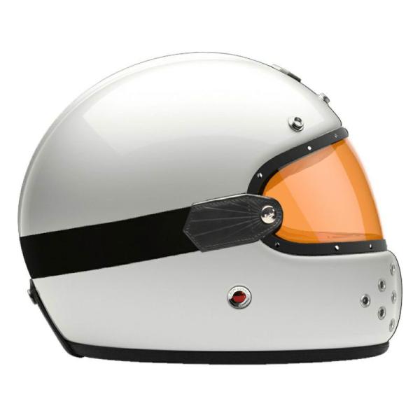 シールド ルビー カステル用バイザー イエロー バイク ヘルメット Ruby