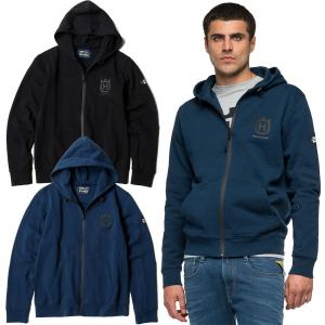 (リプレイ × ハスクバーナ/REPLAY × Husqvarna)フルジップフーディー