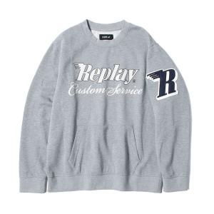 リ*ン様 WE ARE REPLAY ウィーアーリプレイ　レザージャケット　S REPLAY（リプレイ） ワックスレザージャケット バイク ウェア アウター