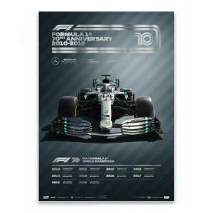 ポスター FIA FORMULA 1 2010-2019 コレクターズ エディション ポスターの商品画像