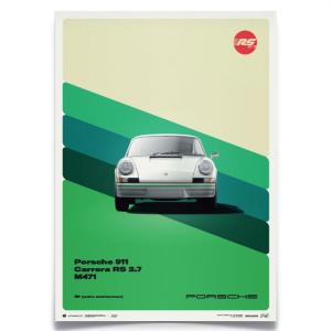 ポスター オートモビリスト ポルシェ 963 2024 グラフィカルポスター