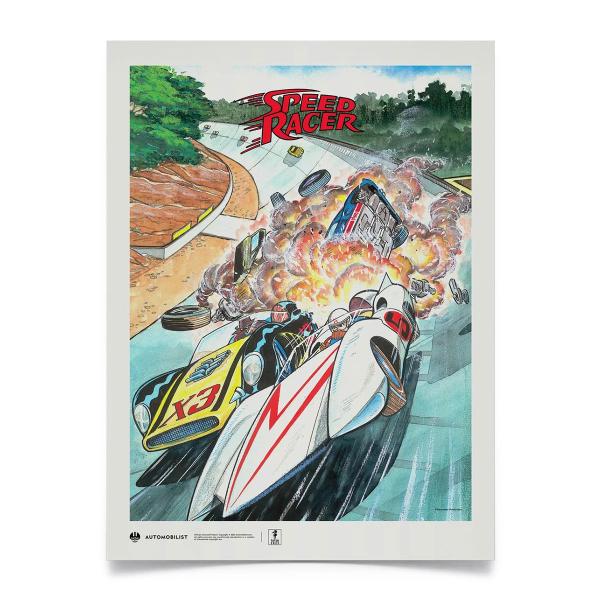 ポスター オートモビリスト スピード・レーサー ジ エクスプローシヴ デュエル オフィシャルポスター...