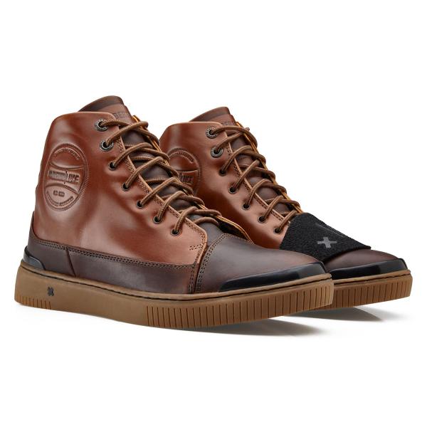 スニーカー ウンベルト×ルーチェ ホーン モーターサイクル スニーカー バイク シューズ UMBER...