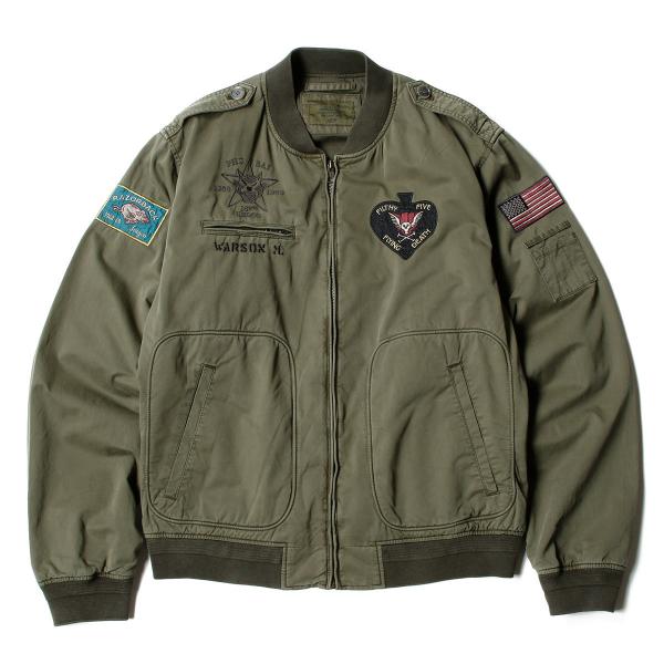 アウター ワーソンモータース フライング デス パイロット ジャケット 車 ウェア Warson M...