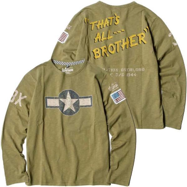 ロングスリーブ ワーソンモータース エアボーン ロングスリーブ Tシャツ 車 ウェア Warson ...