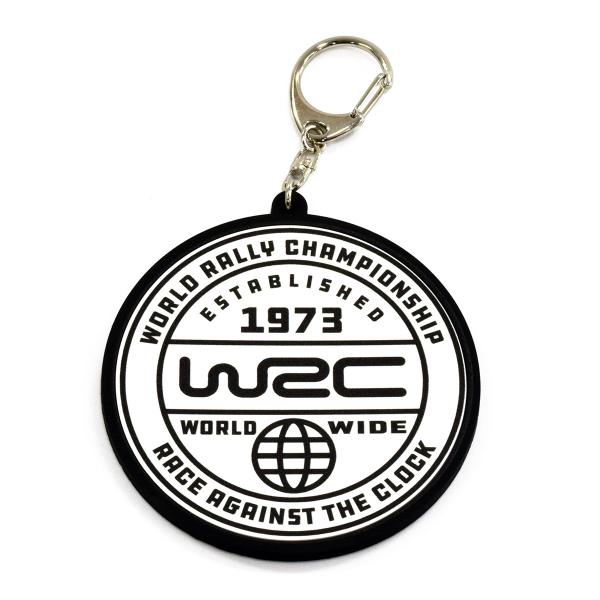 WRC キーホルダー WRC ラバーコースター サークル モータースポーツ 雑貨 世界ラリー選手権 ...