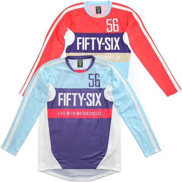 56デザイン MXジャージ アクティブ ドライ ジャージー / 56 バイク ウェア トップス 56...