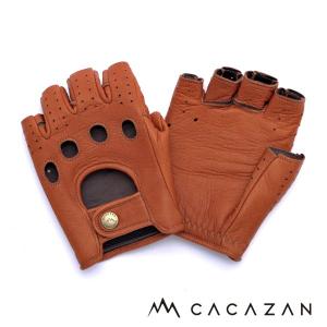 カカザン ドライビンググローブ CACAZAN DDR-040 キャラメル