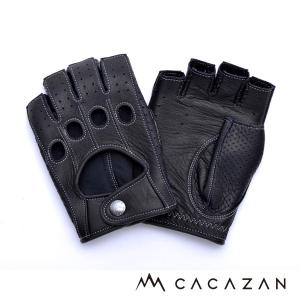 カカザン ドライビンググローブ CACAZAN DDR-070 ブラック