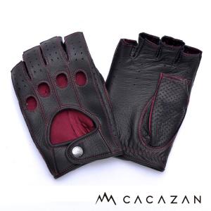 カカザン ドライビンググローブ CACAZAN DDR-070 ブラック