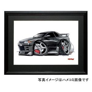 イラスト スカイラインR32GT-R（横）｜motorparade