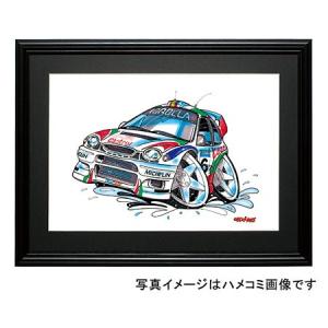 イラスト カローラＷＲＣ98（カストロール）｜motorparade