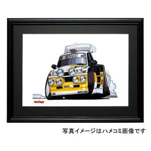 イラスト セリカGT-FOUR(5代目ST-185・赤) : MotorParade - 通販