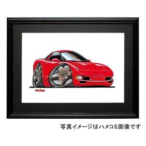 イラスト Ｃ５コルベット（赤）｜motorparade