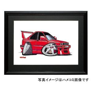 イラスト BMW E30 M3（赤・前） : MotorParade - 通販 - Yahoo