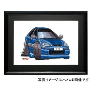イラスト サイバーCR-X（赤・後ろ） : MotorParade - 通販 - Yahoo