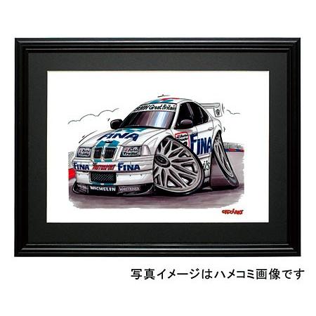 イラスト ＢＭＷ　E36 （ツーリングカー）