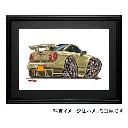 イラスト Ｒ３４ＧＴ−Ｒ（ニュル色）