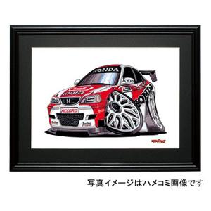 イラスト サイバーCR-X（赤・後ろ） : MotorParade - 通販 - Yahoo