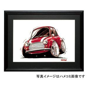 イラスト ミニ・クーパー（赤・後ろ） : MotorParade - 通販 - Yahoo
