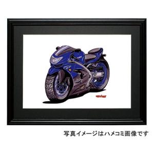 イラスト カワサキNinja ZX-9R（青）｜motorparade