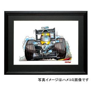 イラスト フェラーリ・シューマッハ : MotorParade - 通販 - Yahoo