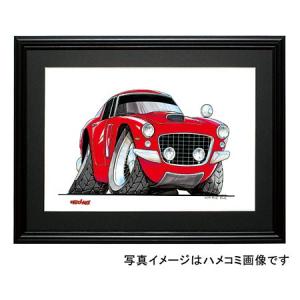 イラスト キャデラック・エルドラド(ピンク） : MotorParade - 通販