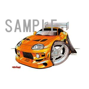 イラスト スープラ ワイルドスピードの詳細画像1