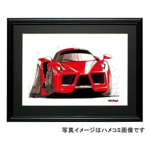 イラスト フェラーリ360モデナ（赤・横） : MotorParade - 通販