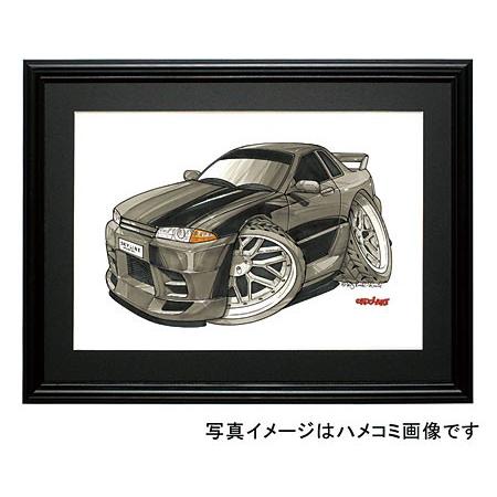 イラスト スカイラインR32GT-R（前）