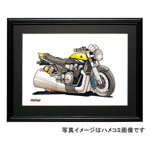 イラスト XJR-1300（黄）｜motorparade