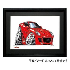 イラスト フェラーリ360モデナ（赤・横） : MotorParade - 通販