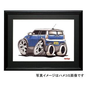 イラスト ニューミニ・クーパー（赤・前） : MotorParade - 通販