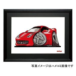 イラスト セリカGT-FOUR(5代目ST-185・赤) : MotorParade - 通販