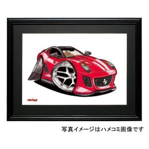 イラスト フェラーリ360モデナ（赤・横） : MotorParade - 通販