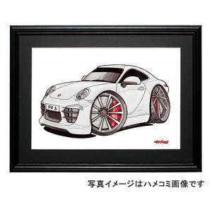 イラスト ポルシェ930（黒） : MotorParade - 通販 - Yahoo