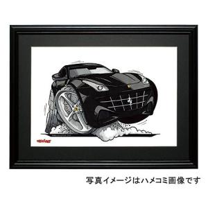 イラスト フェラーリ360モデナ（赤・横） : MotorParade - 通販