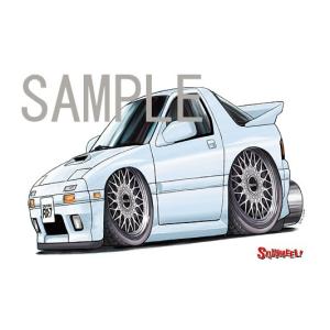 イラスト RX-7・FC(白)の詳細画像1