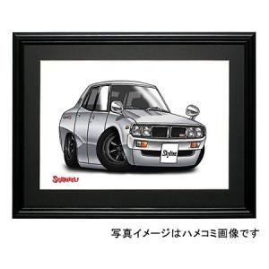 イラスト ハコスカGT−R（4Dr・銀） : MotorParade - 通販