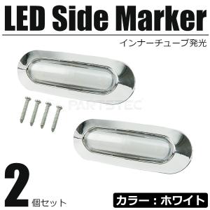 12V LED ルーフマーカー 5個セット ブラックレンズ アンバー サイド
