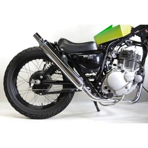 MOTOR ROCK グラストラッカー/ST250用 ヴィンテージマフラー フルエキ アップ キャブ...