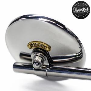GRIMECA マスターシリンダー用 ミラーブラケット 7/8インチ ポリッシュ